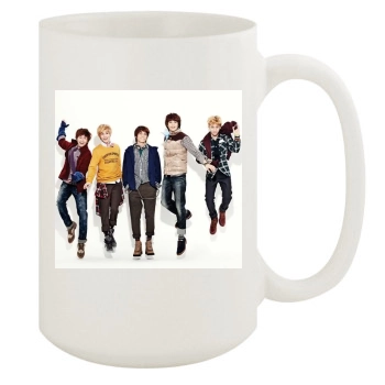 SHINee 15oz White Mug