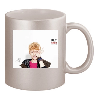 SHINee 11oz Metallic Silver Mug