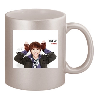 SHINee 11oz Metallic Silver Mug