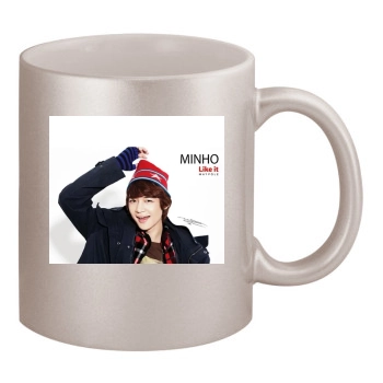 SHINee 11oz Metallic Silver Mug