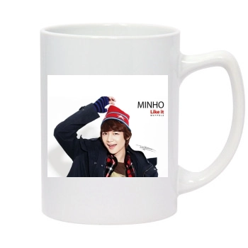 SHINee 14oz White Statesman Mug