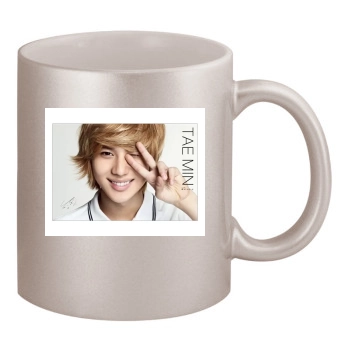 SHINee 11oz Metallic Silver Mug