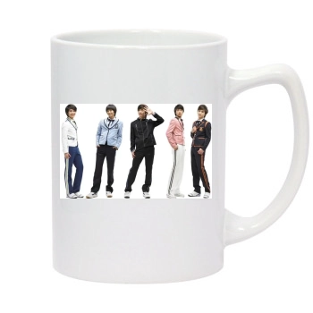 SHINee 14oz White Statesman Mug