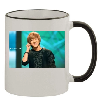 SHINee 11oz Colored Rim & Handle Mug