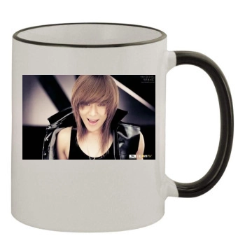 SHINee 11oz Colored Rim & Handle Mug