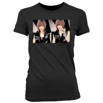 SHINee Women's Junior Cut Crewneck T-Shirt