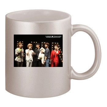 SHINee 11oz Metallic Silver Mug