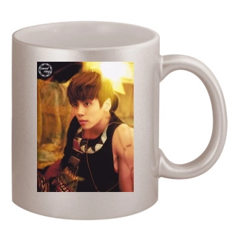 SHINee 11oz Metallic Silver Mug