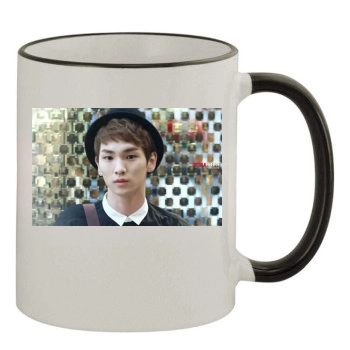 SHINee 11oz Colored Rim & Handle Mug