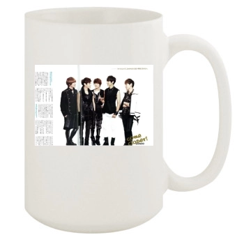 SHINee 15oz White Mug