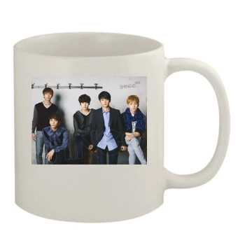 SHINee 11oz White Mug