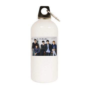 SHINee White Water Bottle With Carabiner