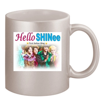 SHINee 11oz Metallic Silver Mug