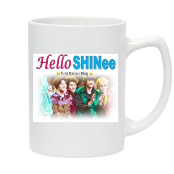 SHINee 14oz White Statesman Mug