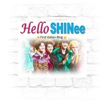 SHINee Metal Wall Art