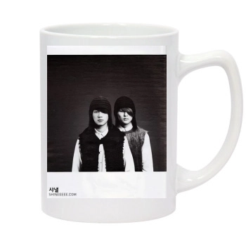 SHINee 14oz White Statesman Mug