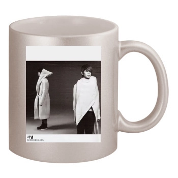 SHINee 11oz Metallic Silver Mug