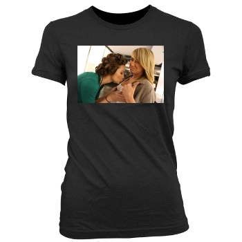 Sara Jean Underwood Women's Junior Cut Crewneck T-Shirt