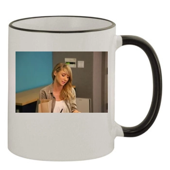 Sara Jean Underwood 11oz Colored Rim & Handle Mug