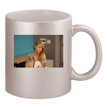 Sara Jean Underwood 11oz Metallic Silver Mug