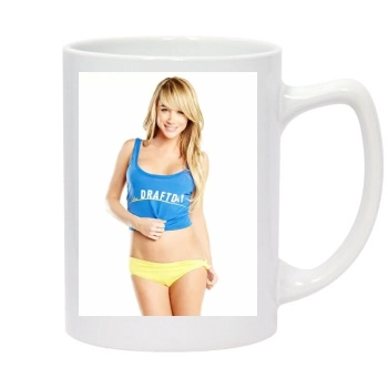 Sara Jean Underwood 14oz White Statesman Mug