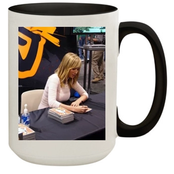 Sara Jean Underwood 15oz Colored Inner & Handle Mug