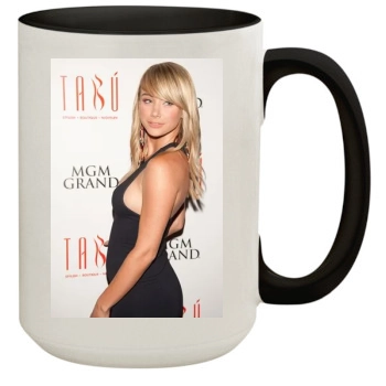 Sara Jean Underwood 15oz Colored Inner & Handle Mug