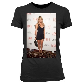 Sara Jean Underwood Women's Junior Cut Crewneck T-Shirt