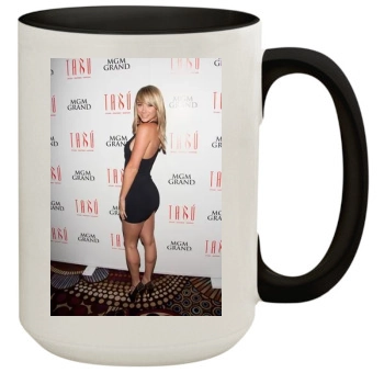 Sara Jean Underwood 15oz Colored Inner & Handle Mug