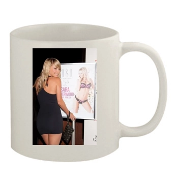 Sara Jean Underwood 11oz White Mug