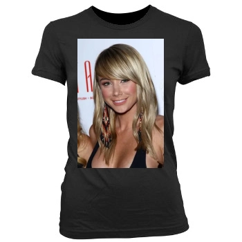 Sara Jean Underwood Women's Junior Cut Crewneck T-Shirt