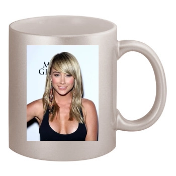 Sara Jean Underwood 11oz Metallic Silver Mug