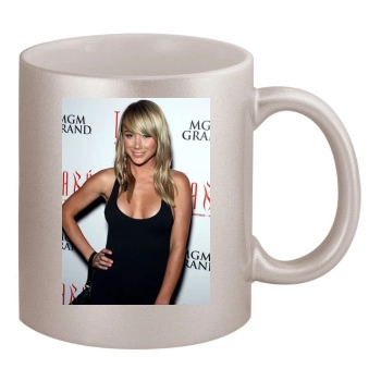 Sara Jean Underwood 11oz Metallic Silver Mug