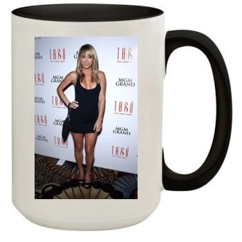 Sara Jean Underwood 15oz Colored Inner & Handle Mug