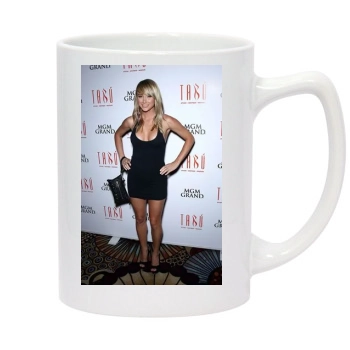 Sara Jean Underwood 14oz White Statesman Mug