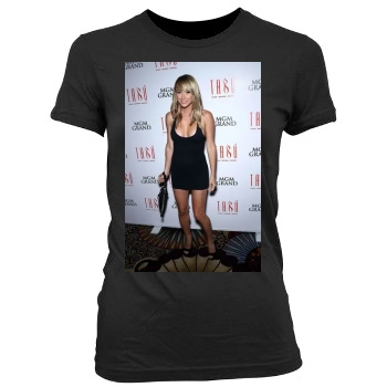 Sara Jean Underwood Women's Junior Cut Crewneck T-Shirt