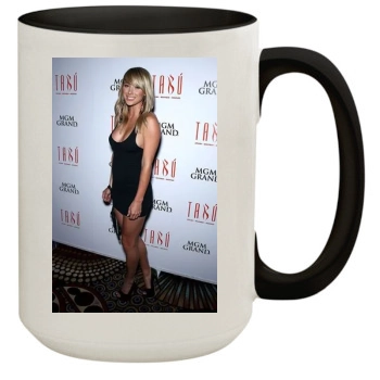 Sara Jean Underwood 15oz Colored Inner & Handle Mug