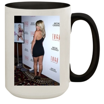 Sara Jean Underwood 15oz Colored Inner & Handle Mug