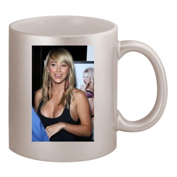 Sara Jean Underwood 11oz Metallic Silver Mug