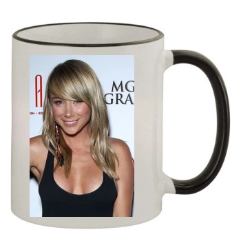 Sara Jean Underwood 11oz Colored Rim & Handle Mug