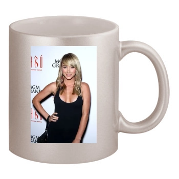 Sara Jean Underwood 11oz Metallic Silver Mug