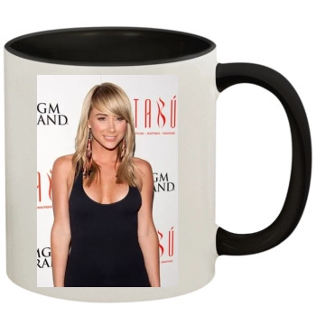 Sara Jean Underwood 11oz Colored Inner & Handle Mug