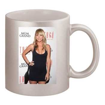 Sara Jean Underwood 11oz Metallic Silver Mug