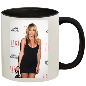 Sara Jean Underwood 11oz Colored Inner & Handle Mug