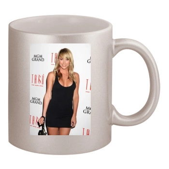 Sara Jean Underwood 11oz Metallic Silver Mug