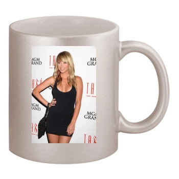 Sara Jean Underwood 11oz Metallic Silver Mug