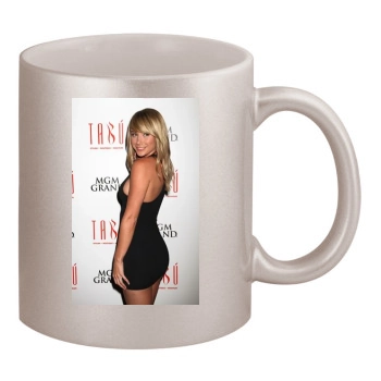 Sara Jean Underwood 11oz Metallic Silver Mug