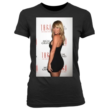 Sara Jean Underwood Women's Junior Cut Crewneck T-Shirt