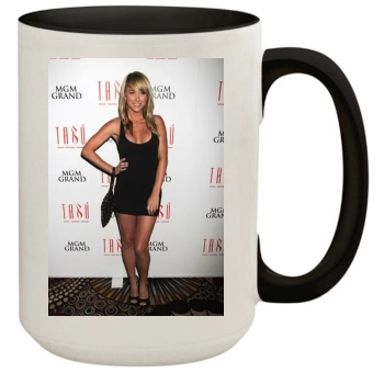 Sara Jean Underwood 15oz Colored Inner & Handle Mug