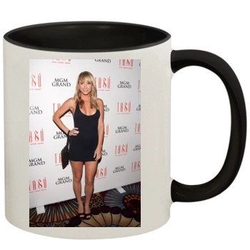 Sara Jean Underwood 11oz Colored Inner & Handle Mug